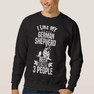 Moletom Pet I Like My German shepherd Cog
