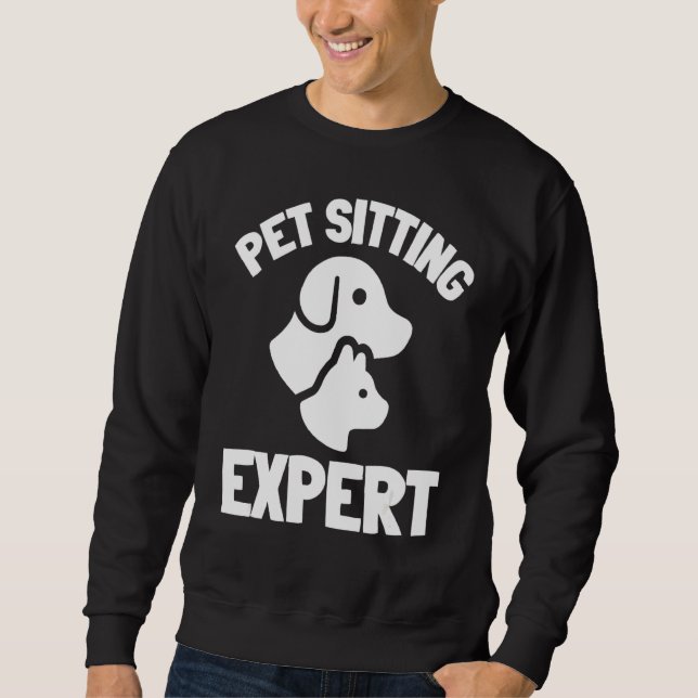 Moletom Pet Sitting E Pet Sitter Animal Hotel (Frente)