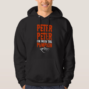 Moletom Peter, estou com o Coupl de Figurino de Halloween 