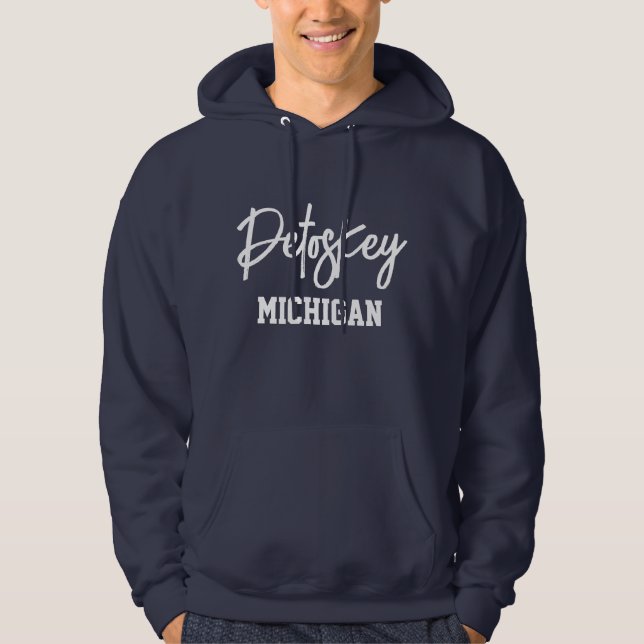 Moletom Petoskey Michigan - Hoodie Impressa (Frente)