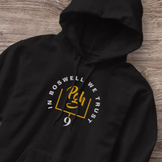 Moletom Pgh Boswell Confiamos em Steel City SportJuro Hood