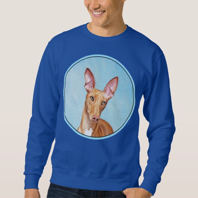 Moletom Pharaoh Hound Painting - Arte Cachorra Original (Frente)