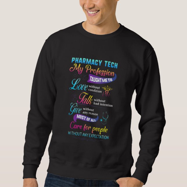 Moletom Pharmacy Tech Life (Frente)