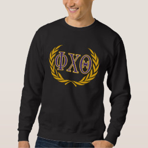 Moletom Phi Chi Theta Grego com Coroa