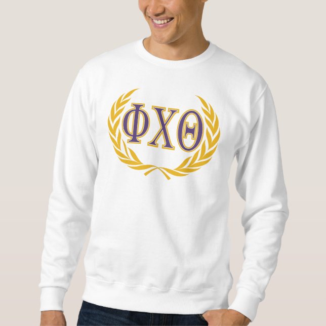 Moletom Phi Chi Theta | Grego com Coroa (Frente)