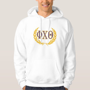 Moletom Phi Chi Theta Grego com Coroa