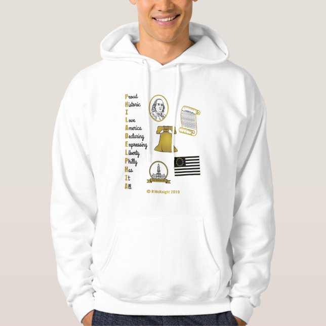 Moletom Philly Tourist Acronym Hoodie (Frente)