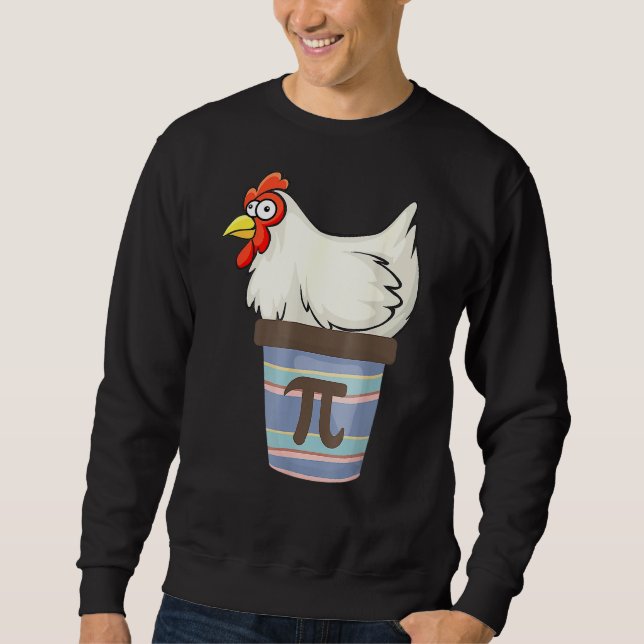 Moletom Pi Day 2022 Math Matthematics Chicken Pote Pie Out (Frente)