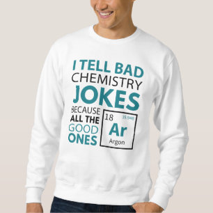 Moletom Piadas de Química Argon