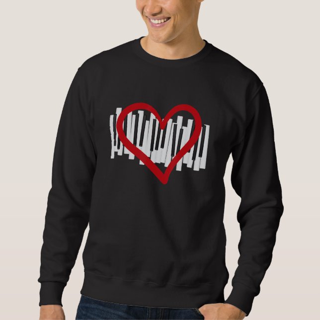 Moletom Piano É Amor (Frente)