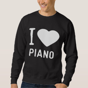 Moletom Piano Engraçado T Shirts Oferece aos Jogadores o C