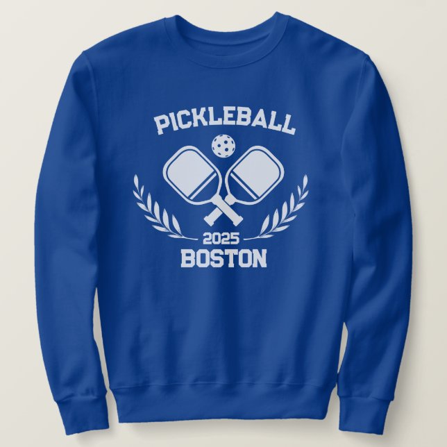 Moletom Pickelball Boston 2025 Personalizado (Frente do Design)