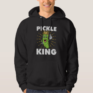 Moletom Pickle King Veggie Comida Sobre o Funny Vegan Vege