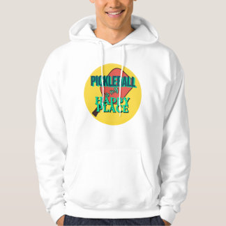 Moletom Pickleball is my Happy Place hoodie