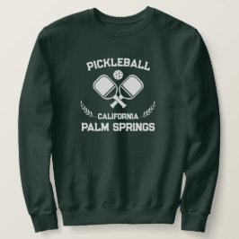 Moletom Pickleball Palm Primaveras Califórnia EUA Personal