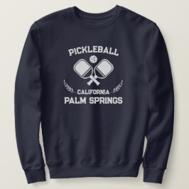 Moletom Pickleball Palm Primaveras Califórnia EUA Personal