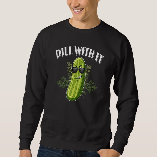Moletom Picles De Pepino Com Endro Brincadeira Com Endro (Frente)