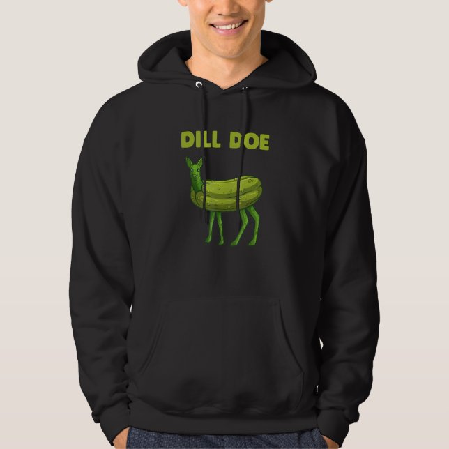 Moletom Picles Men Dill Doe Deer Green Dill Pickle (Frente)