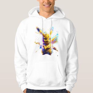 Moletom Pikachu Surto Elétrico - Neon Hiper-Realista Thun