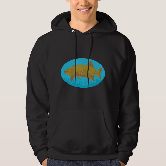 Moletom Pike Fish Mens Hoodie (Frente)