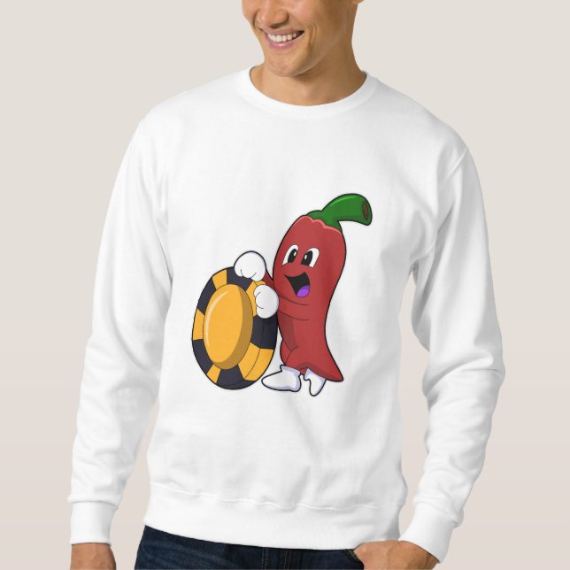 Moletom Pimenta no Poker com batatas fritas (Frente)