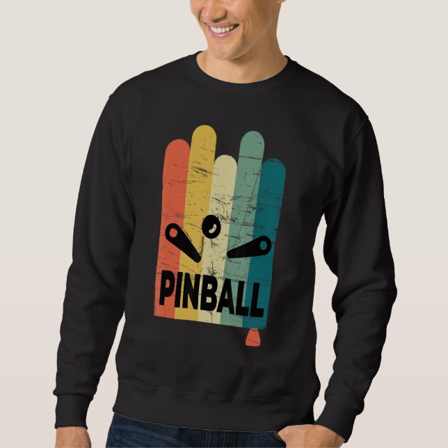 Moletom pinball retrô visual vintage_1 (Frente)