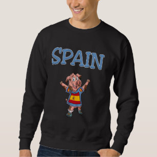 Moletom Pinça de Espanha dos ventiladores do espanhol