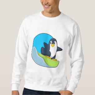 Moletom Pinguim como Snowboarder com Sonowboard.PNG