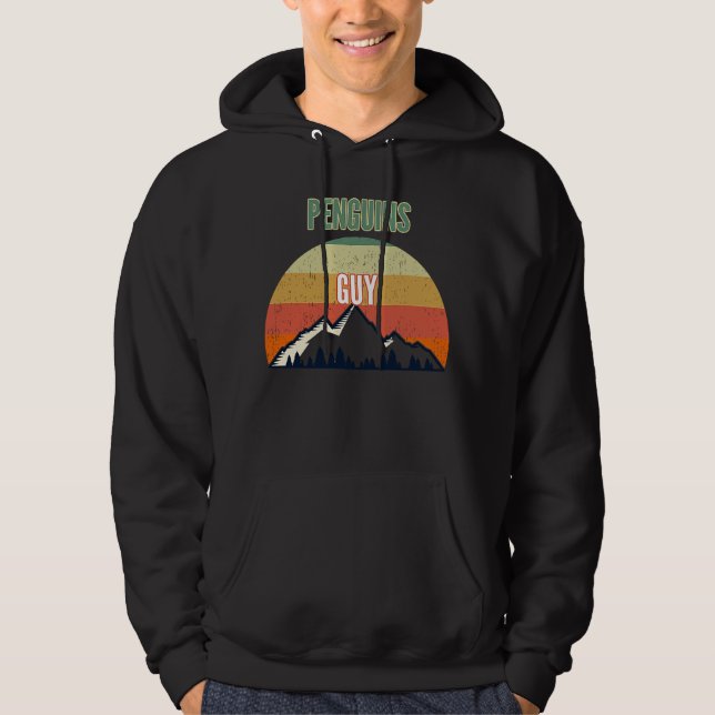 Moletom Pinguins para Cara de Pinguins Masculinos (Frente)