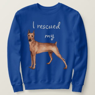 Moletom Pinscher do alemão do salvamento