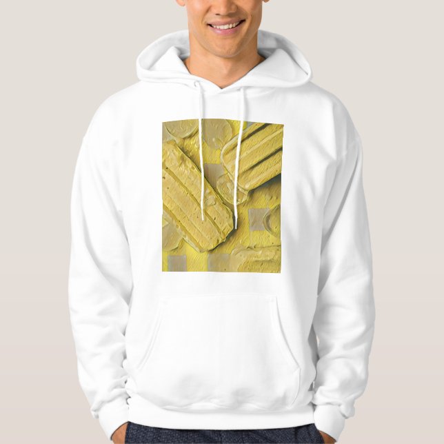 Moletom Pintel de cone de sorvete amarelo (Frente)