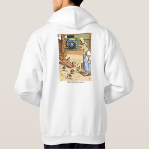 Moletom Pintinhos Biker blusa-blusa branca