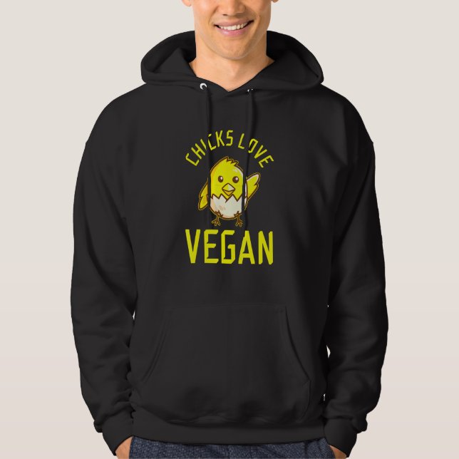 Moletom Pintinhos Love Vegan (Frente)