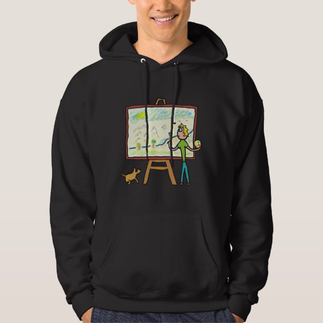 Moletom Pintura Artista (Frente)