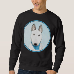 Moletom Pintura Bull Terrier - Arte Cachorro Original Boni