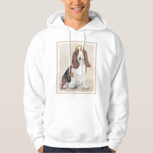 Moletom Pintura de Cachorro Basset - Arte de Cachorro Orig