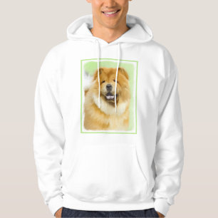 Moletom Pintura De Chow Chow - Arte De Cão Original Bonit