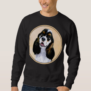 Moletom Pintura de Cocker Spaniel (Parti) - Arte Original 