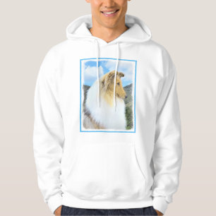 Moletom Pintura de Collie em Montanhas (Rough) - Arte Cani