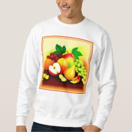 Moletom Pintura de Frutas Tropicais. Comprar Agora