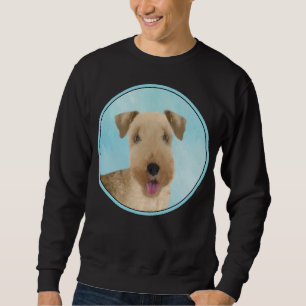 Moletom Pintura de Lakeland Terrier - Arte de Cachorro Ori