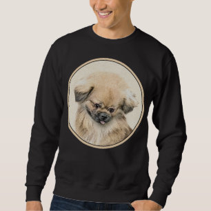 Moletom Pintura em Pekingese - Arte Cachorra Original