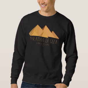 Moletom Pirâmides de Gizé Egito Arqueologia História