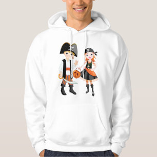 Moletom Pirata E Garota Menina Hoodie