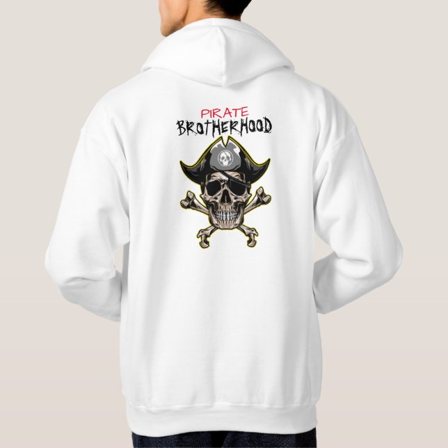 Moletom PIRATE SKULL BROTHERHOOD T Shirt (Verso)