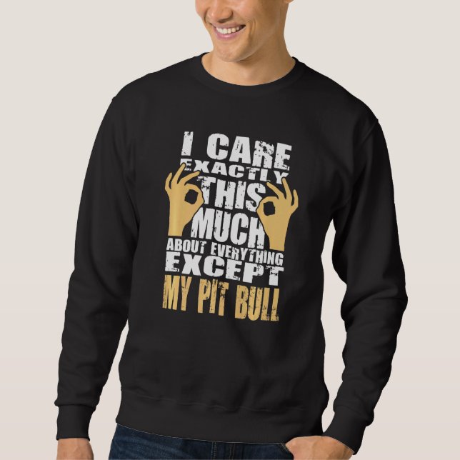 Moletom Pit Bull Pit Bull (Frente)