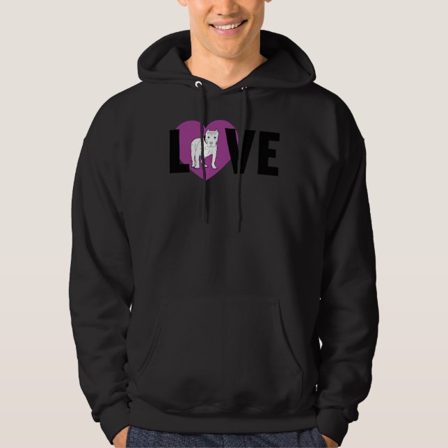 Moletom Pitbull Love Fit (Frente)