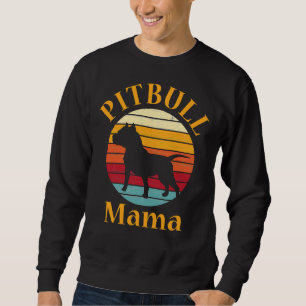 Moletom Pitbull Mãe Pit Bull Mamãe Pittie Pitty Cute Dog L