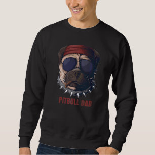 Moletom Pitbull Pai Americano Pit Bull Cachorro Nos Bandei