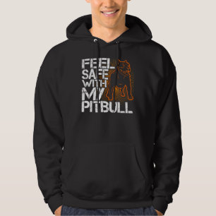 Moletom Pitbull Sente-Se Seguro Com Meu Cachorro Pitbull G